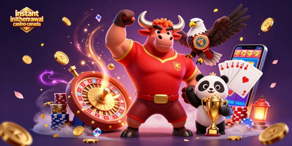Experience fast winnings at an instant withdrawal casino Canada with a lively 3D scene of gaming triumphs.